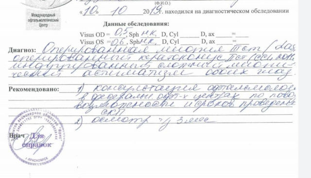 Имплантация факичных иол - цена в Москве