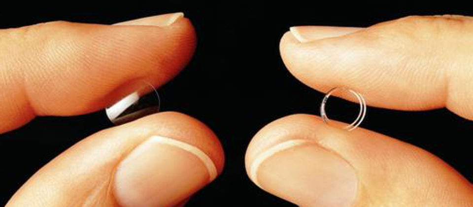 Роговичные сегменты и кольца - сравнение с жесткими контактными линзами
